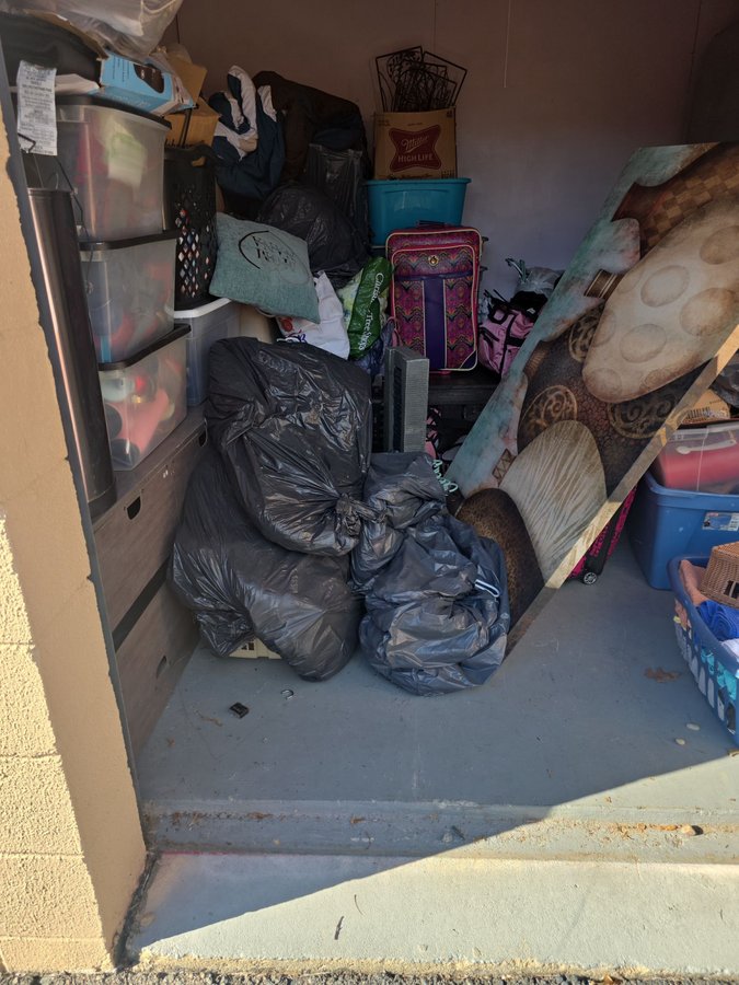 10 x 10 storage unit in Raleigh, NC