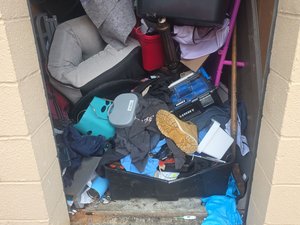 5 x 10 storage unit in Raleigh, NC