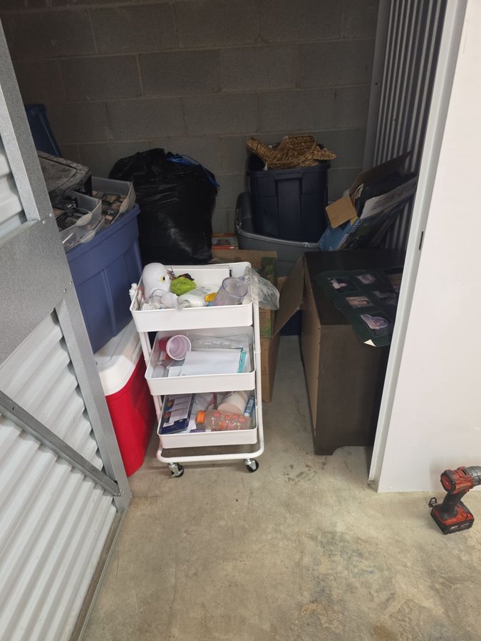 5 x 10 storage unit in Raleigh, NC