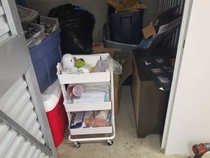5 x 10 storage unit in Raleigh, NC