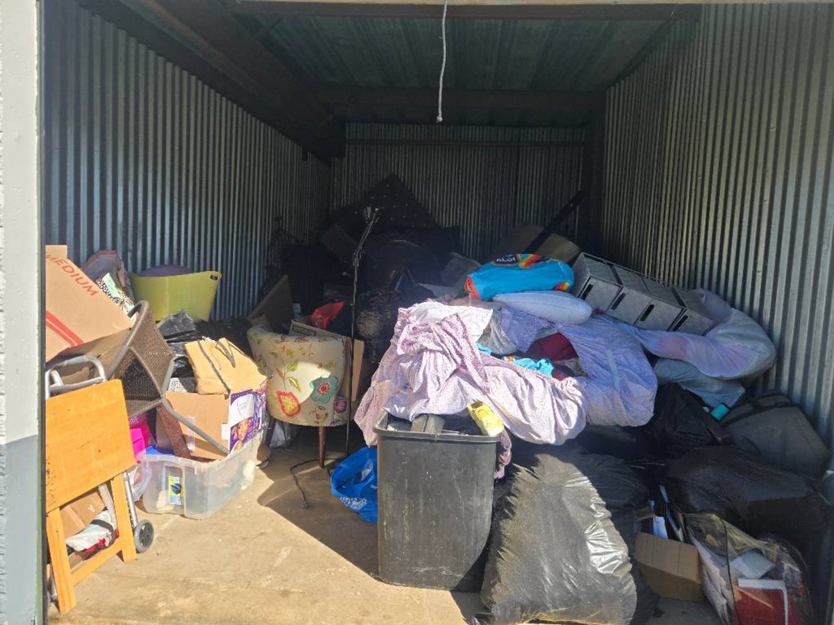 10 x 20 storage unit in Fredericksburg, VA