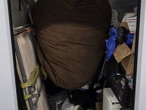5 x 10 storage unit in Brea, CA