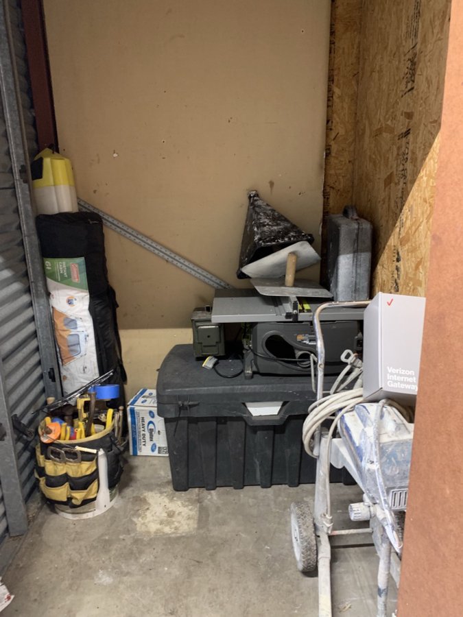 5 x 5 storage unit in Clearwater, FL