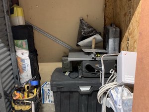 5 x 5 storage unit in Clearwater, FL