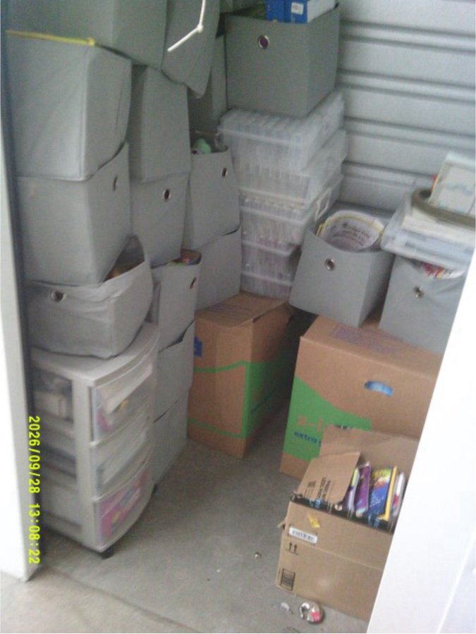 5 x 5 storage unit in Peoria, AZ