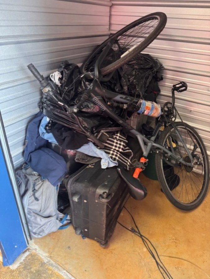 5 x 5 storage unit in Cartersville, GA