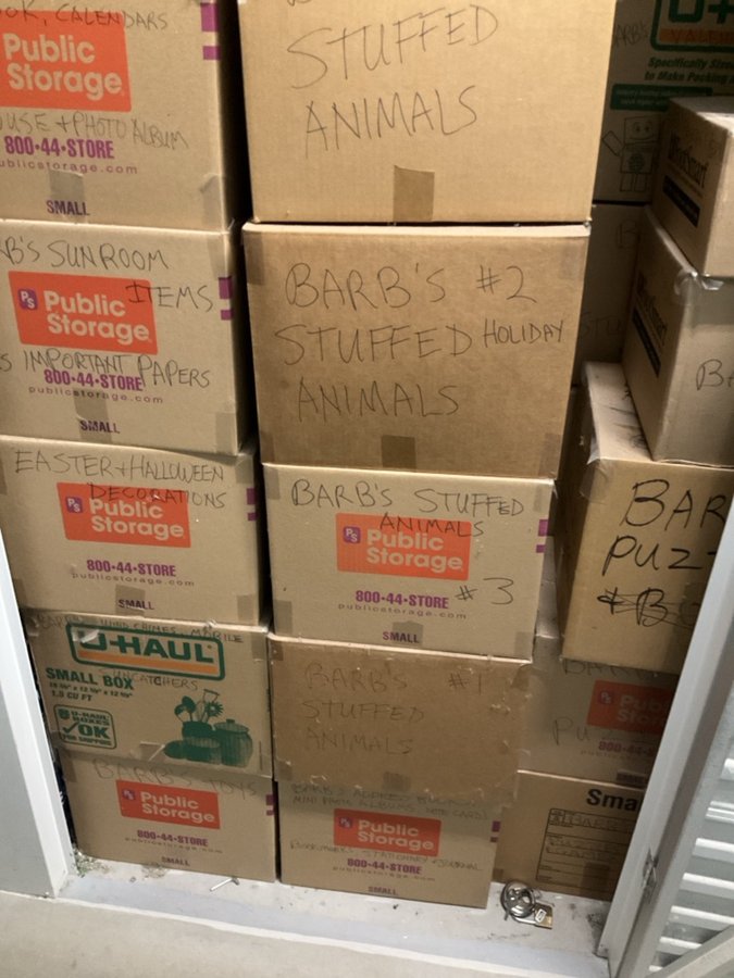 5 x 5 storage unit in Sarasota, FL