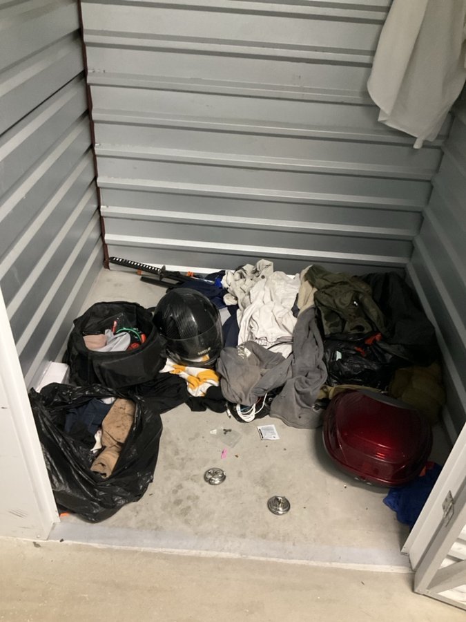 5 x 5 storage unit in Sarasota, FL