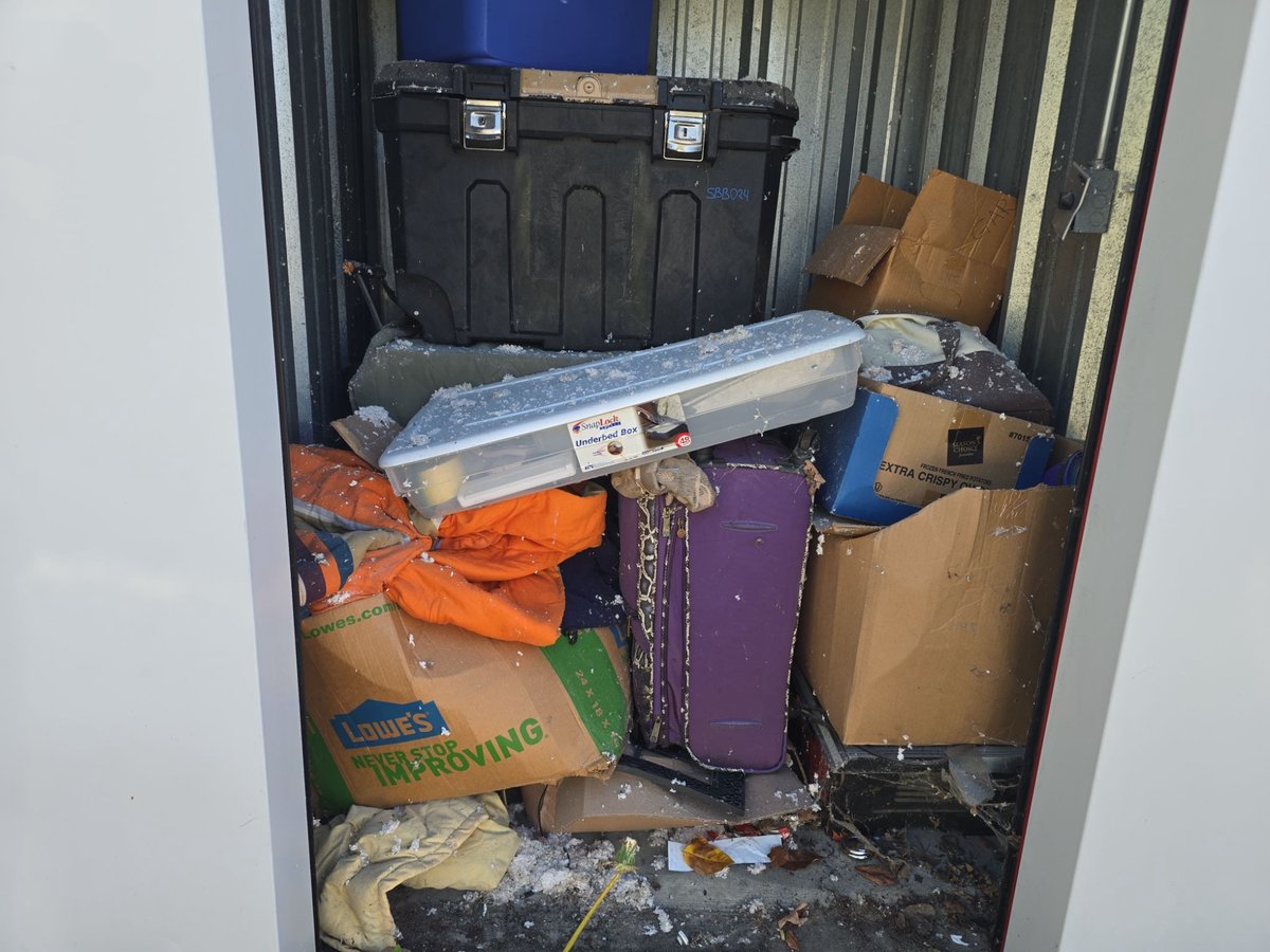 5 x 5 storage unit in Huber Heights, OH