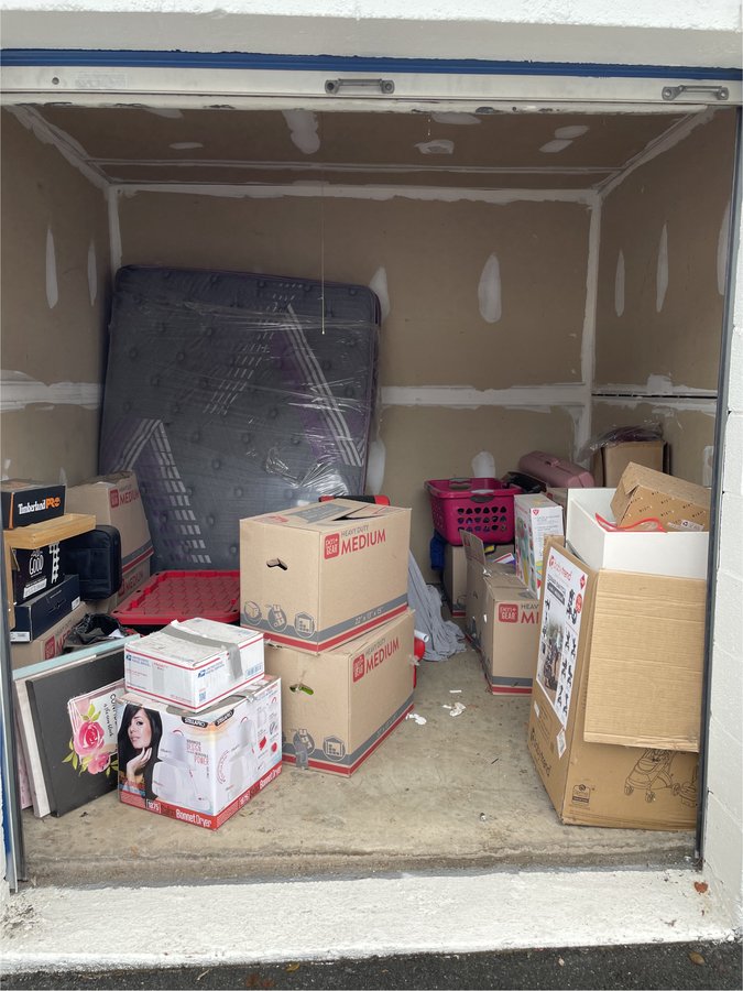 10 x 10 storage unit in Charlotte, NC