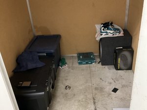 5 x 5 storage unit in Vallejo, CA