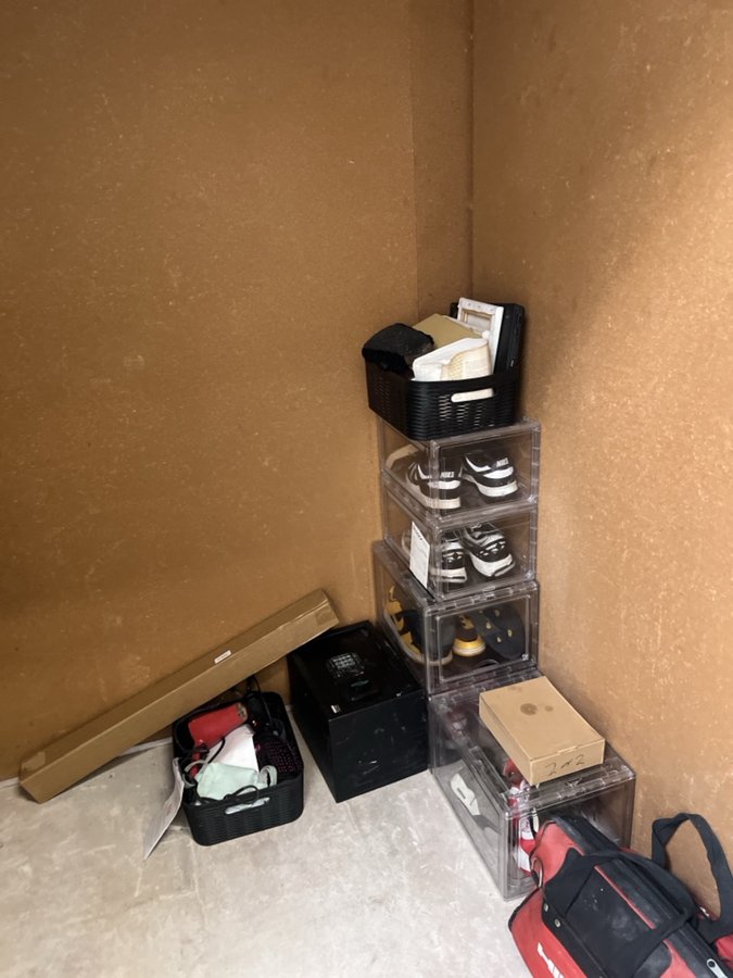 5 x 10 storage unit in Rancho Cordova, CA