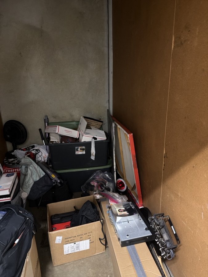 5 x 10 storage unit in Rancho Cordova, CA