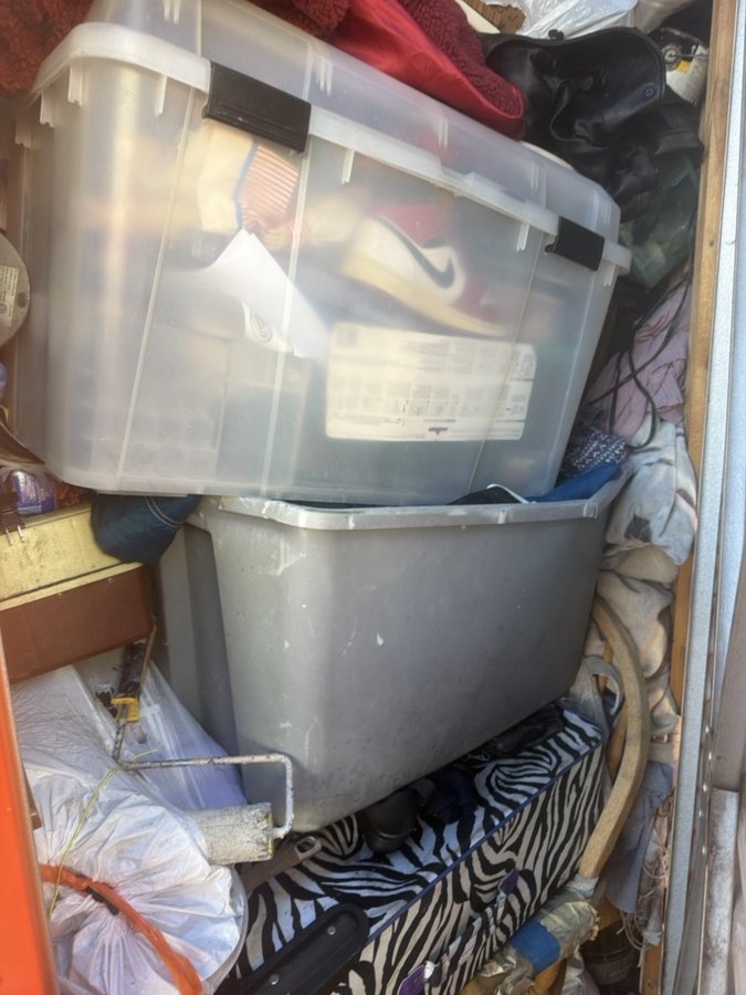 12 x 8 storage unit in Rancho Cordova, CA