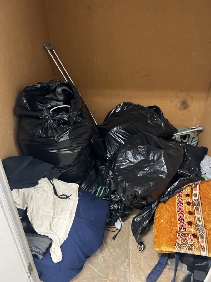 5 x 5 storage unit in Rancho Cordova, CA