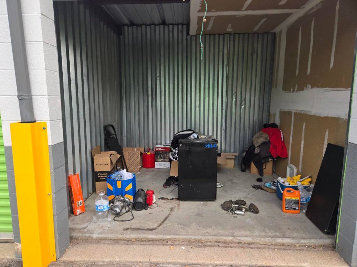 10 x 10 storage unit in West Valley City, UT