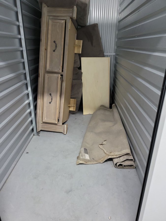 5 x 10 storage unit in Houston, TX