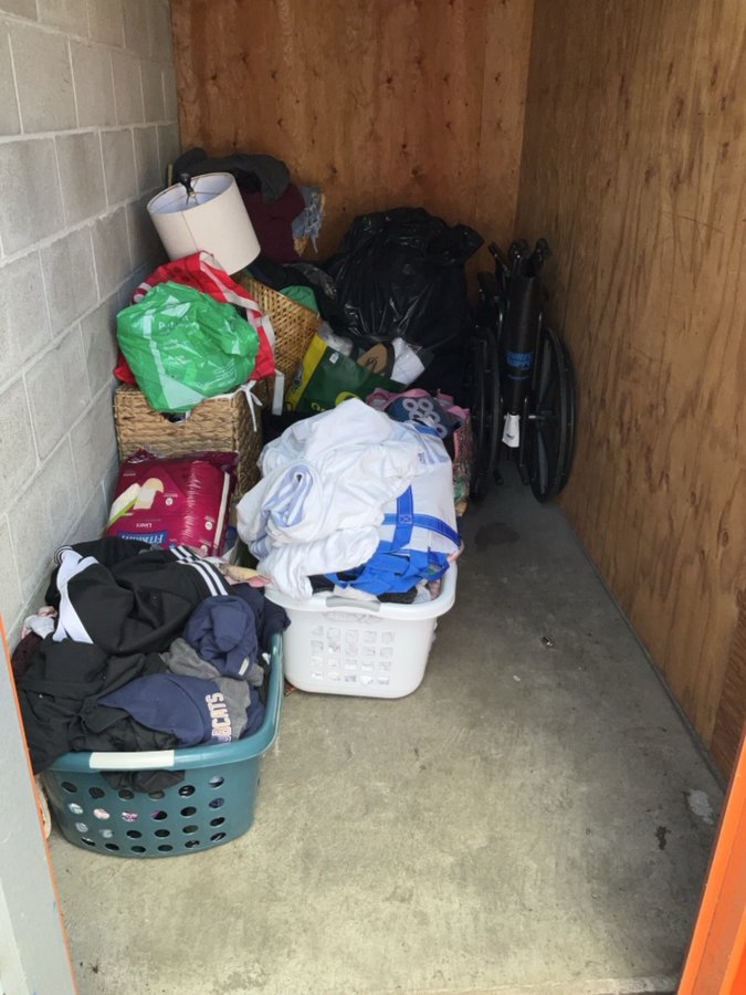5 x 10 storage unit in Beaverton, OR