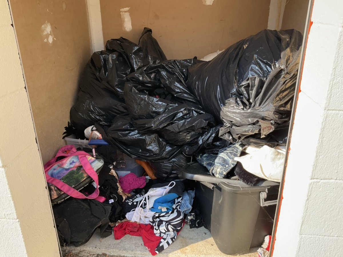5 x 5 storage unit in Winston Salem, NC