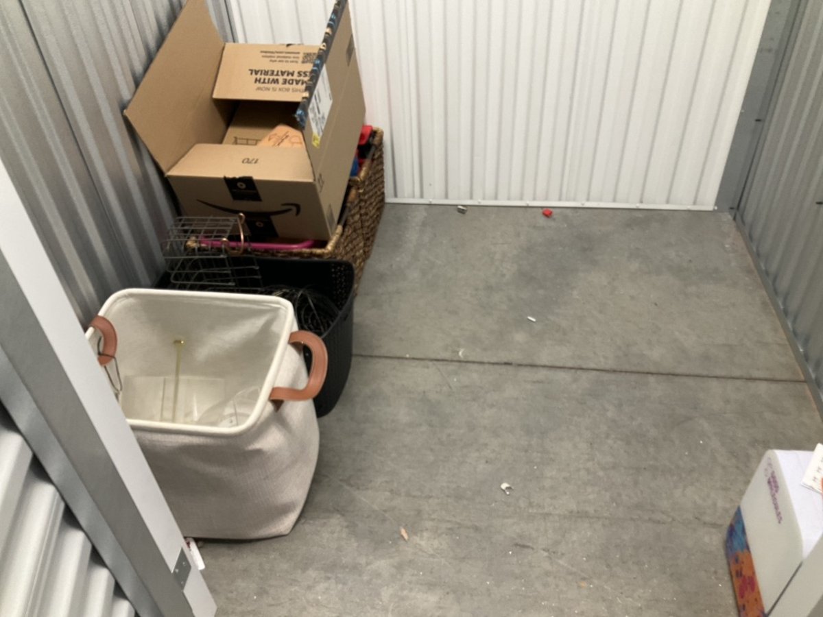 5 x 5 storage unit in Winston Salem, NC