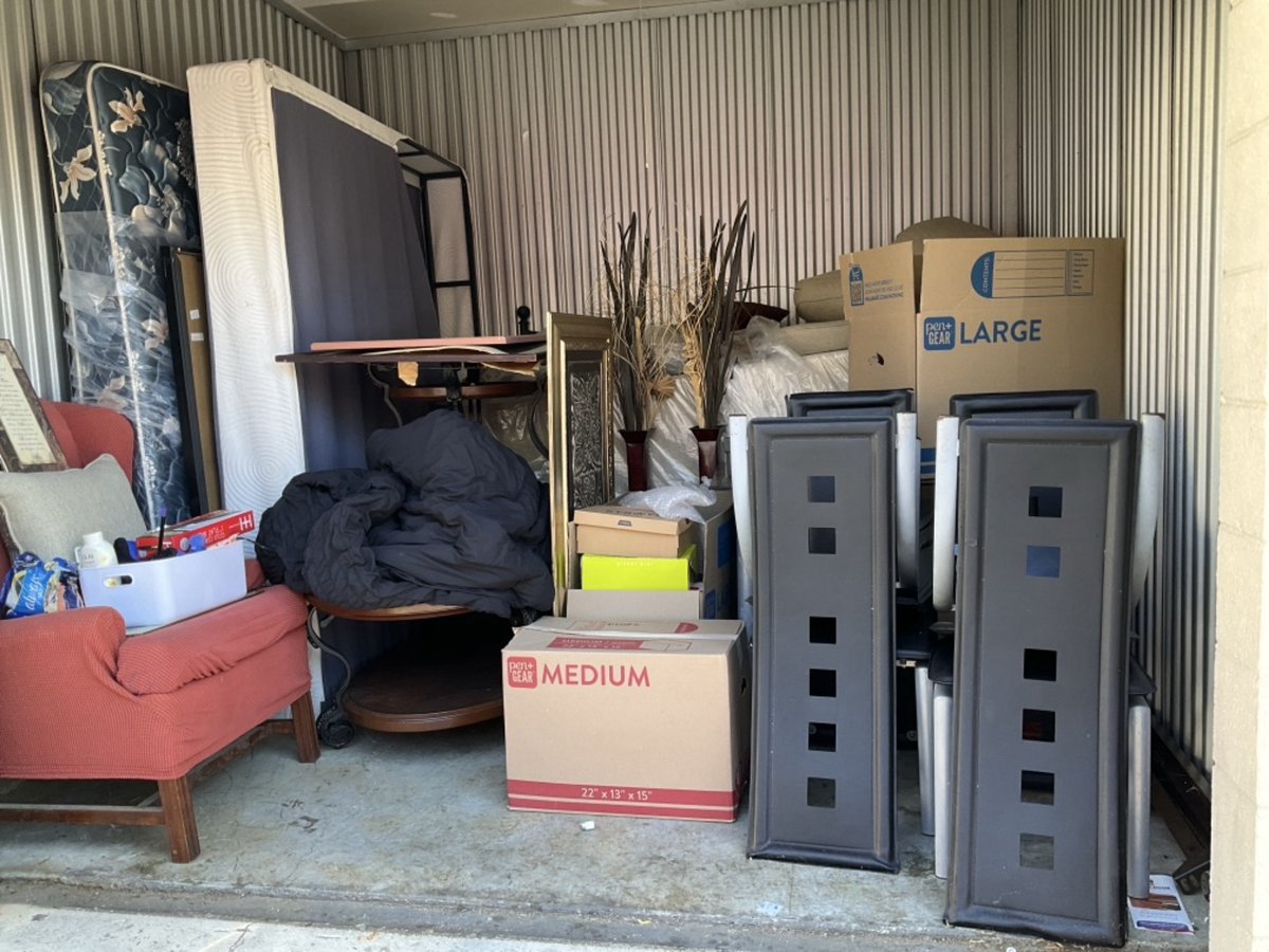 10 x 10 storage unit in Winston Salem, NC