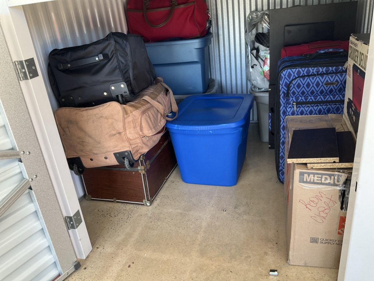 5 x 5 storage unit in Winston Salem, NC