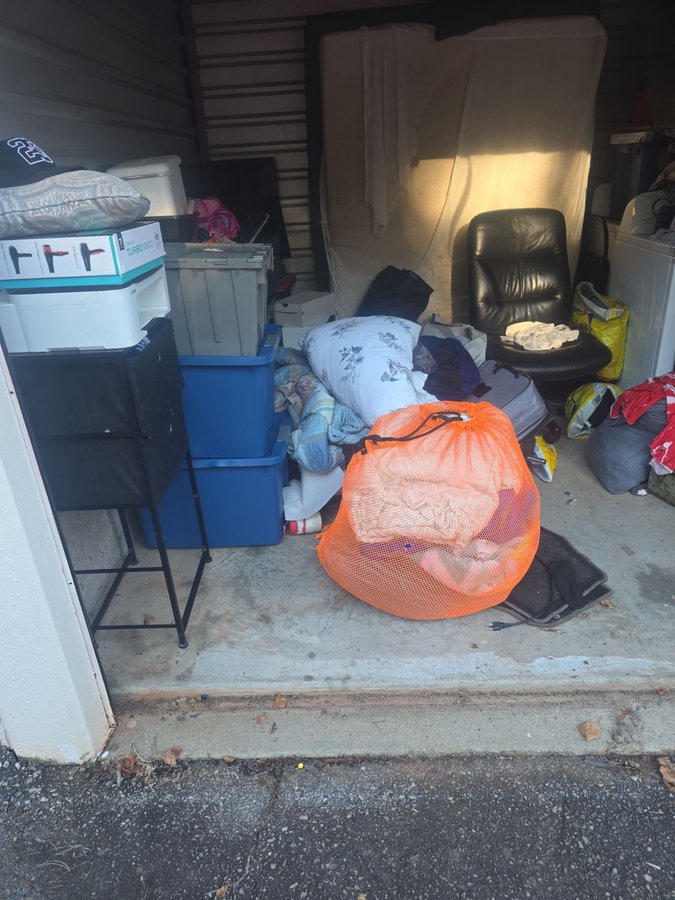 10 x 10 storage unit in Morrisville, NC