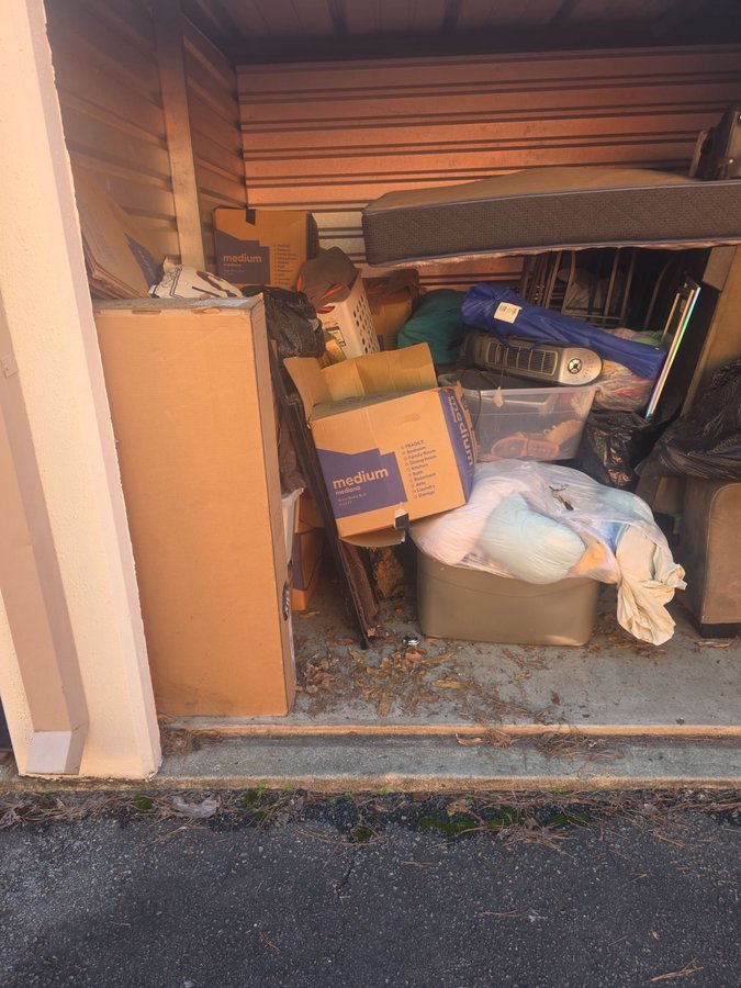10 x 10 storage unit in Morrisville, NC
