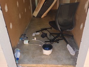 5 x 15 storage unit in Cary, NC