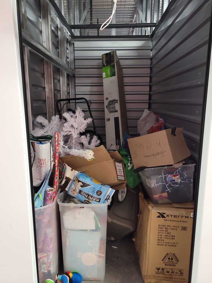 5 x 10 storage unit in Cary, NC