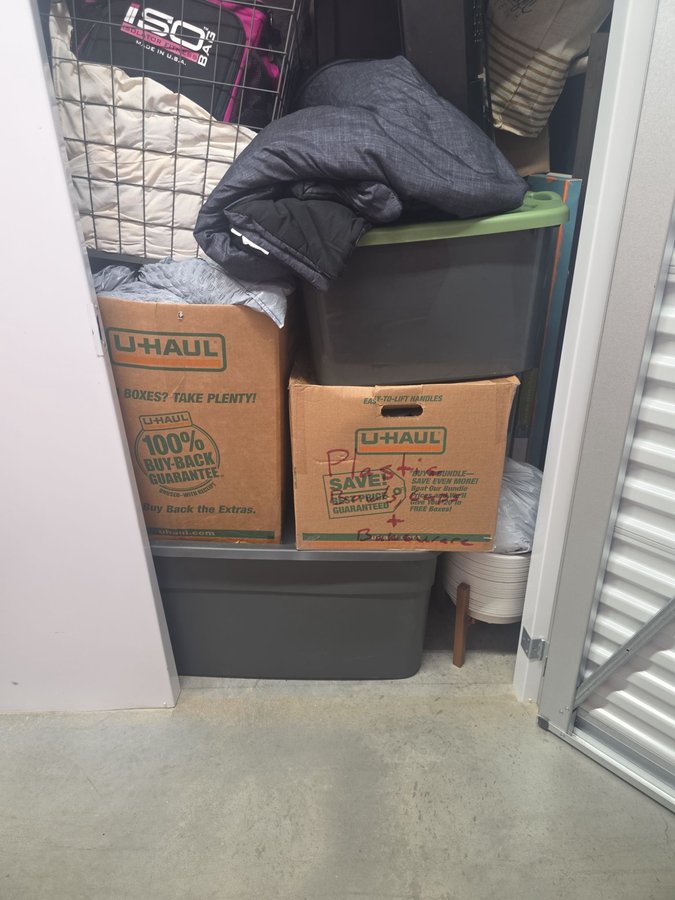 5 x 10 storage unit in Cary, NC