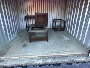10 x 10 storage unit in Apex, NC