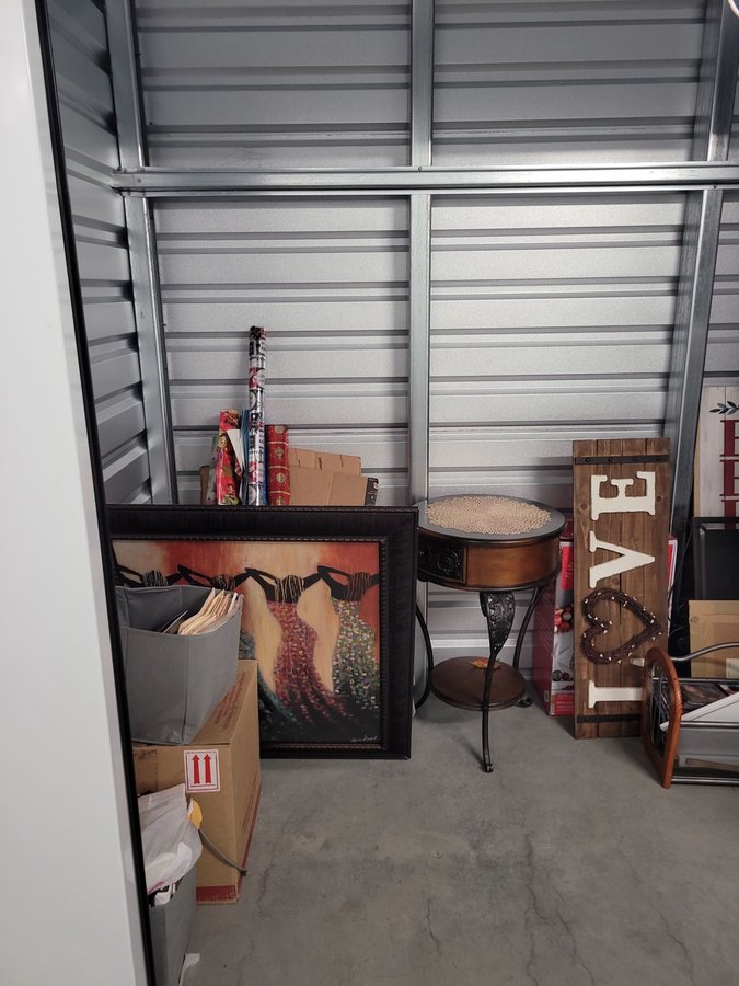 5 x 7 storage unit in Fuquay Varina, NC