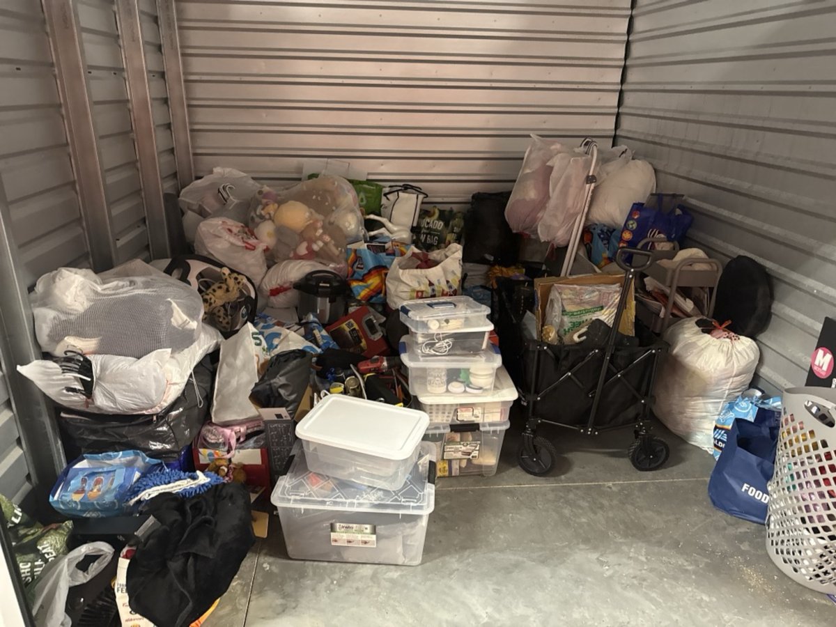 10 x 10 storage unit in Cary, NC
