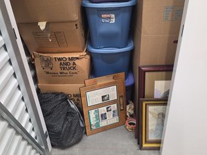 5 x 10 storage unit in Holly Springs, NC