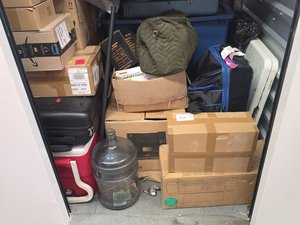 5 x 5 storage unit in Holly Springs, NC