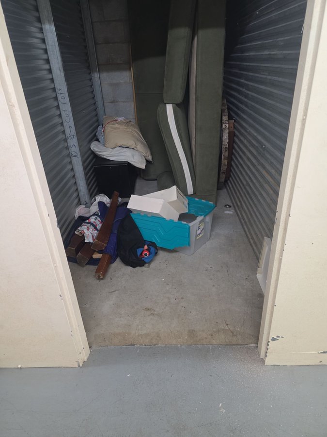 5 x 10 storage unit in Raleigh, NC