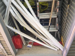 3 x 4 storage unit in Raleigh, NC
