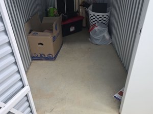 5 x 10 storage unit in Raleigh, NC