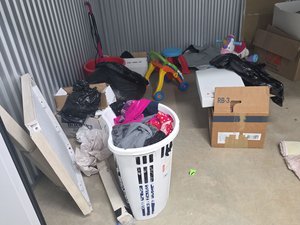 10 x 10 storage unit in Raleigh, NC