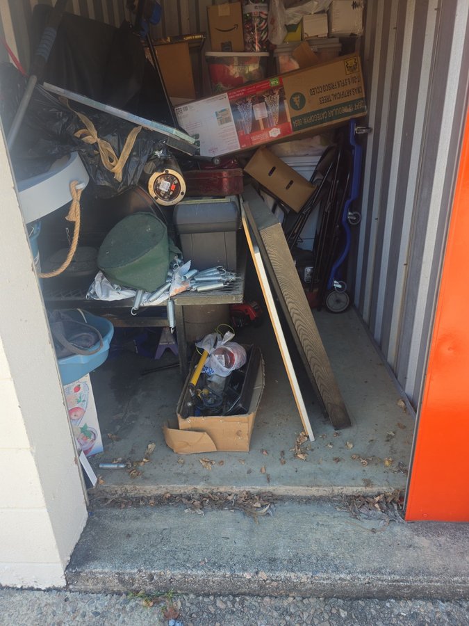 5 x 10 storage unit in Garner, NC