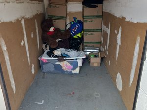 5 x 10 storage unit in Raleigh, NC