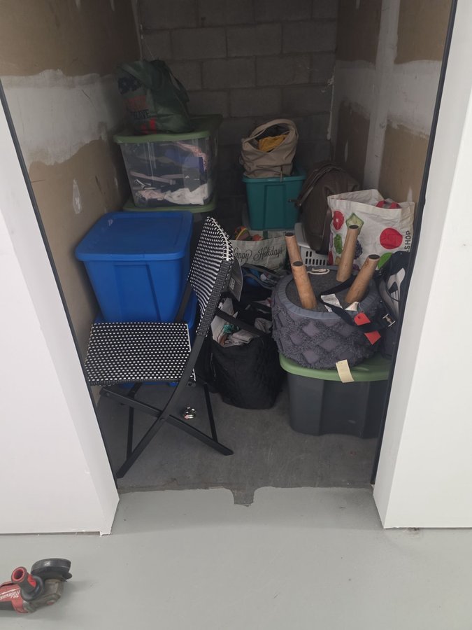 5 x 10 storage unit in Raleigh, NC