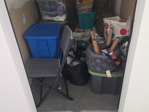5 x 10 storage unit in Raleigh, NC