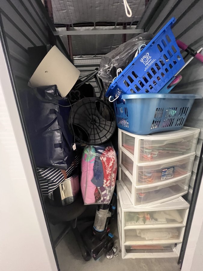 5 x 10 storage unit in Fredericksburg, VA