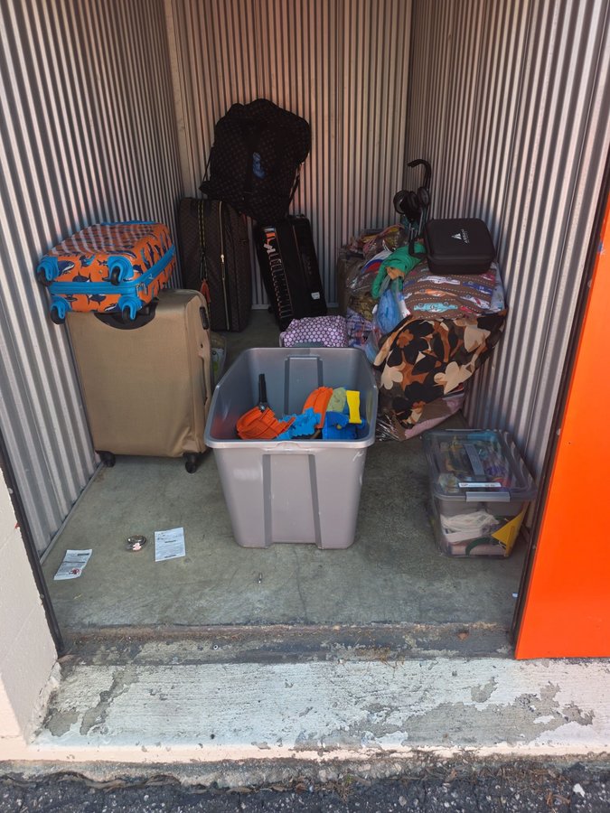 5 x 10 storage unit in Raleigh, NC