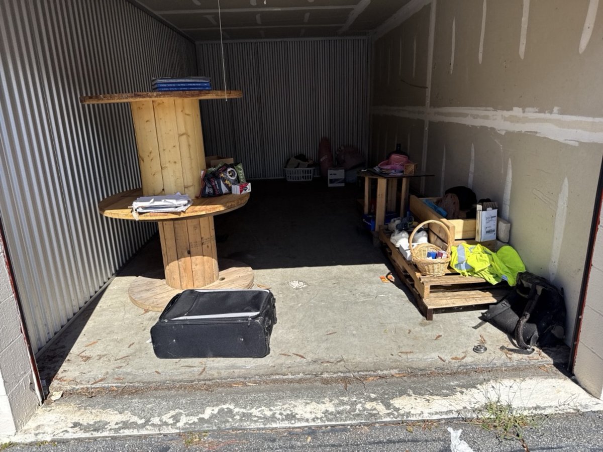10 x 20 storage unit in Raleigh, NC