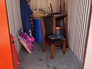 5 x 10 storage unit in Raleigh, NC