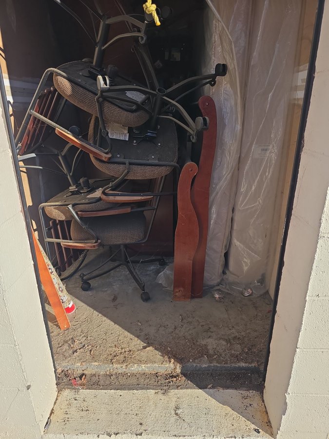 5 x 10 storage unit in Raleigh, NC