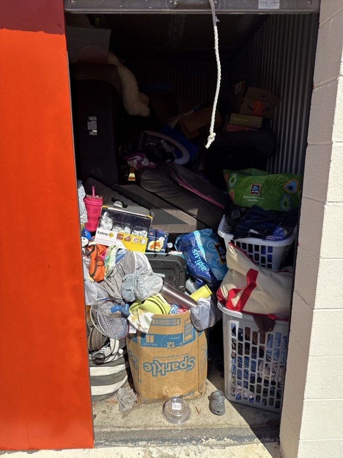 5 x 10 storage unit in Raleigh, NC